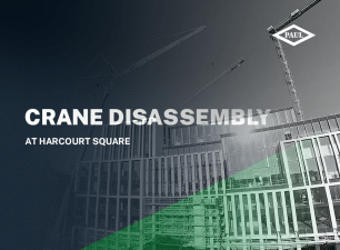 Crane Disassembly at Harcourt Square
